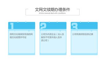 网络文化经营许可证变更与续期指南